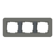 Gira Cadre de recouvrement triple gris foncé/anthracite 0213423-1