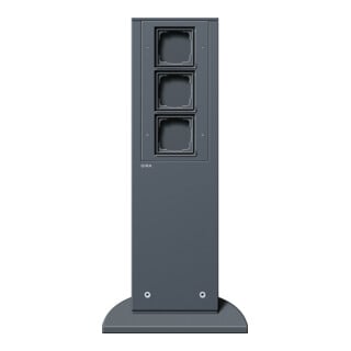 Gira Colonne E 3x unité vide 491 mm Énergie 134528