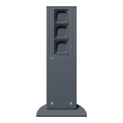 Gira Colonne E 3x unité vide 491 mm Énergie 134528-1
