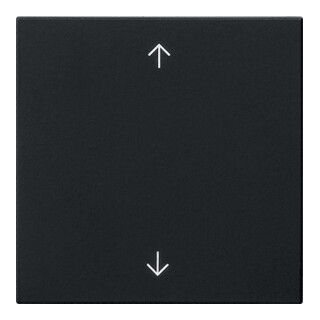 Gira Commande S3000 symboles fléchés noir mat