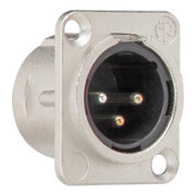 Gira Connecteur à bride XLR 3 pôles D insert 003700-1