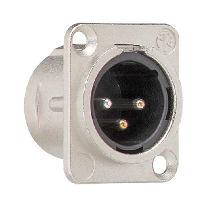 Gira Connecteur à bride XLR 3 pôles D insert 003700