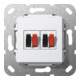 Gira Connecteur haut-parleur 2 voies rws 569303