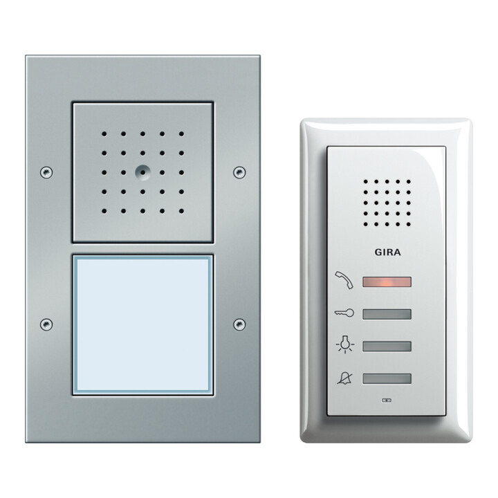 Gira Einfam.haus-Paket Audio alu 049543