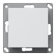 Gira Émetteur mural sans pile 1 bouton blanc pur 242103
