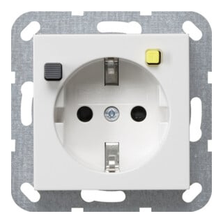 Gira FI-Schutz-Steckdose 267703 rws glänzend