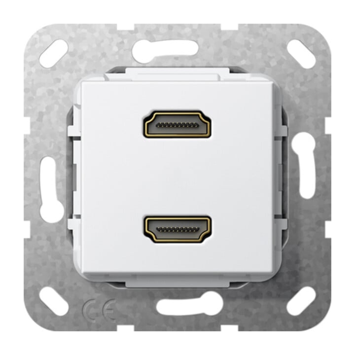 Gira HDMI 2fach Kabelpeitsche rws 567203