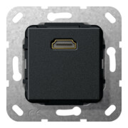 Gira HDMI adaptateur de genre noir mat 566910-1