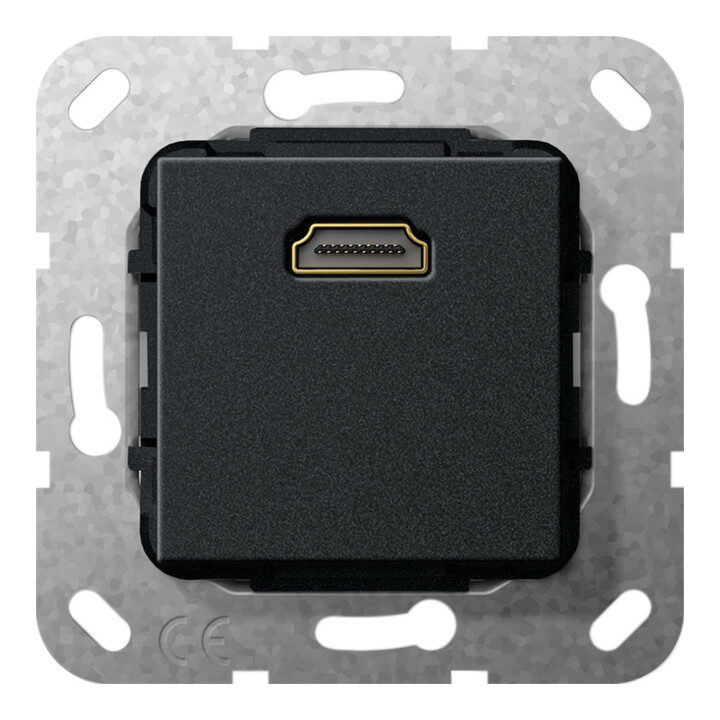 Gira HDMI Gender Changer sw matt 566910