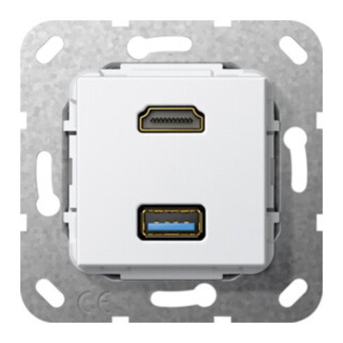 Gira HDMI USB 3.0 A Kabelpeit. rws 567903