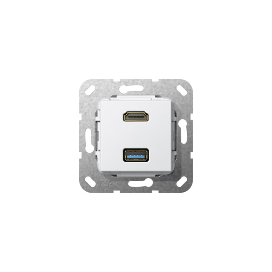 Gira HDMI USB 3.0 A Kabelpeit. rws 567903
