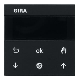 Gira Horloge d’ombre et de commutation S3000 écran noir