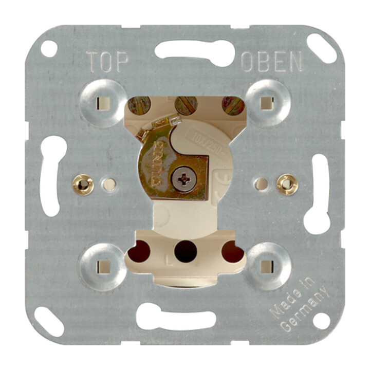 Gira Insert de bouton-poussoir à clé 1 pôle 016300