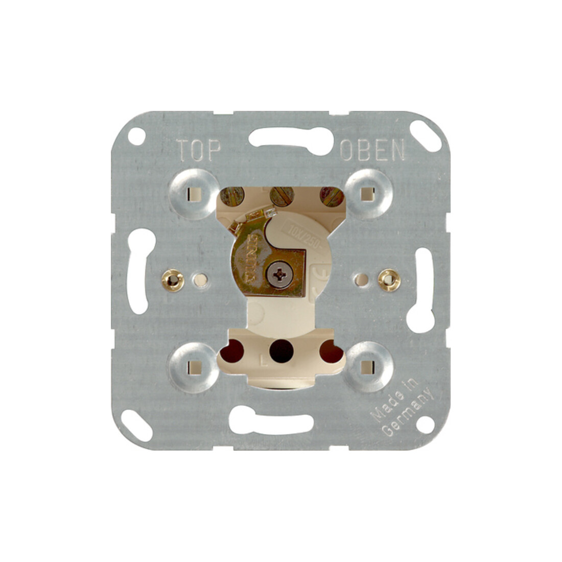 Gira Insert de bouton-poussoir à clé 1 pôle 016300