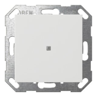 Gira Interrupteur à bascule KNX, 1 touche, blanc pur 517103