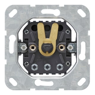 Gira Interrupteur à volet roulant pour plaque centrale avec bouton 015400