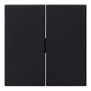 Gira Interrupteur bascule 2p. noir 0295005