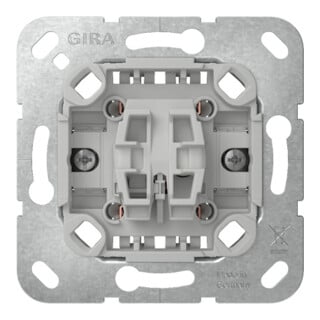 Gira Interrupteur-poussoir croix insert 312700 10AX 250V