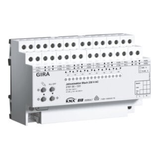 Gira Jalousieaktor AC KNX/EIB REG 216100