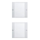 Gira Jeu d'interrupteurs 2 modules rws/gl 213203