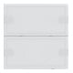 Gira KNX Capteur tactile 4 Confort 2f TS4 blanc 5002003