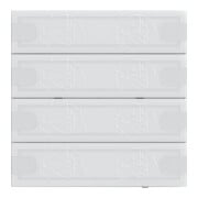 Gira KNX Capteur tactile 4 Confort 4f TS4 blanc 5004003-1