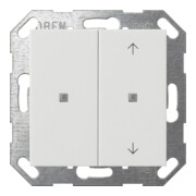 Gira KNX Interrupteur à bascule 2f blanc non imprimé/flèches 517503-1