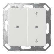 Gira KNX Interrupteur à bascule 2f blanc non imprimé/flèches 517503-3