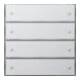 Gira KNX Tastsensor 3 Komfort 4-fach, rws 2034112