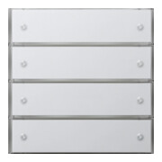 Gira KNX Tastsensor 3 Komfort 4-fach, rws 2034112-3