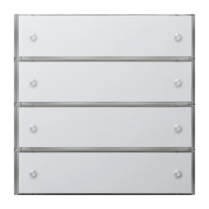 Gira KNX Tastsensor 3 Komfort 4-fach, rws 2034112