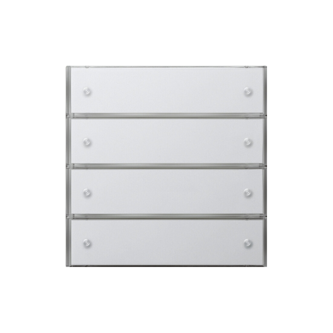 Gira KNX Tastsensor 3 Komfort 4-fach, rws 2034112