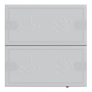 Gira KNX Tastsensor 4 Komf. 2f TS4 anthr. 5002028