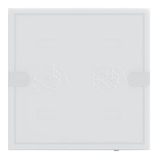 Gira KNX Tastsensor 4 Komfort 1f TS4 ws 5001003