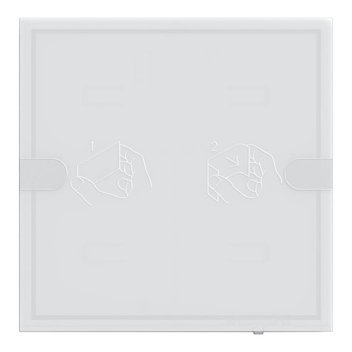 Gira KNX Tastsensor 4 Komfort 1f TS4 ws 5001003
