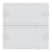 Gira KNX Tastsensor 4 Komfort 2f TS4 ws 5002003-3