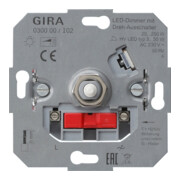 Gira LED-Dimmeinsatz 20-200W m.Dreh-Aus. 030000