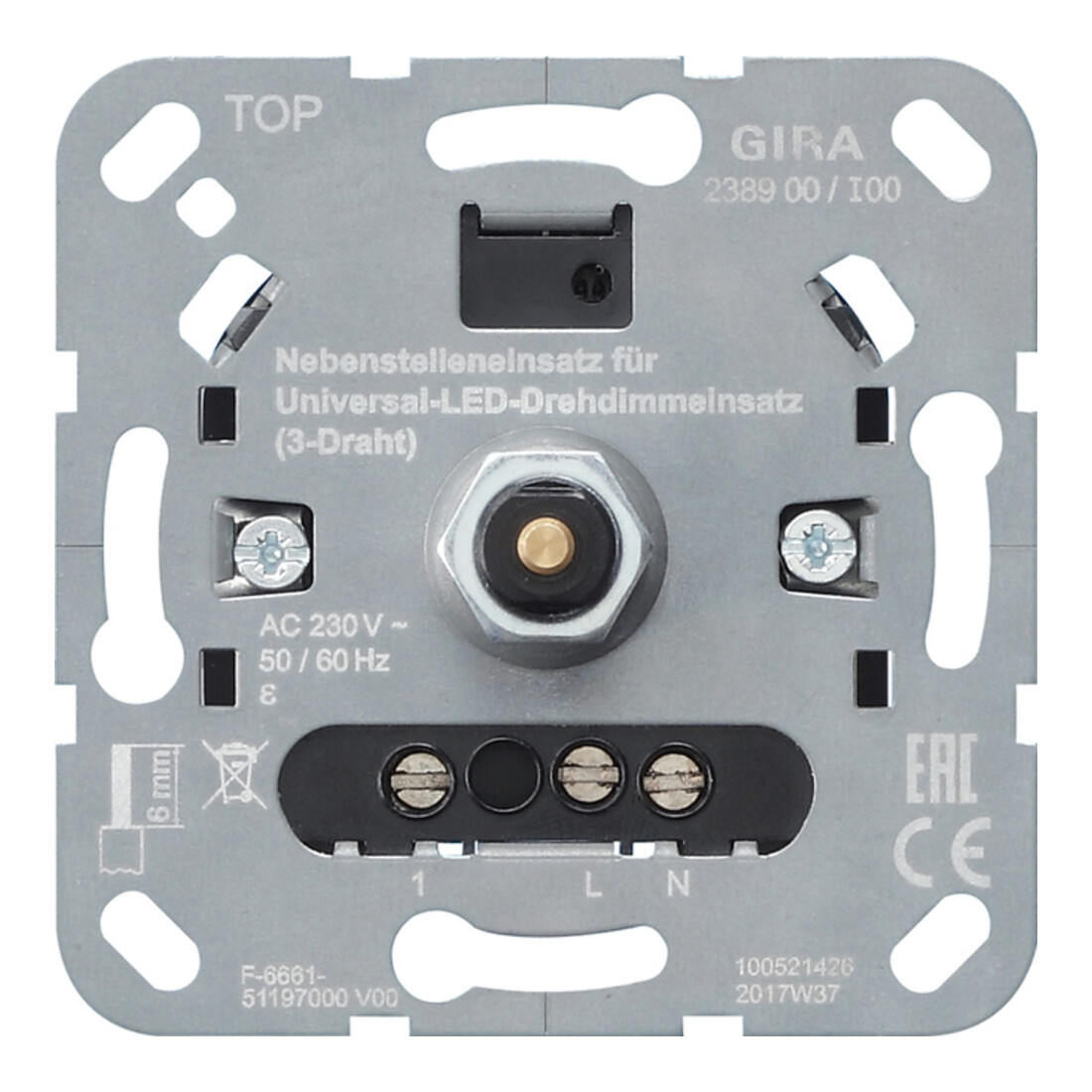 Gira LED-Dimmereinsatz 3-Draht 238900