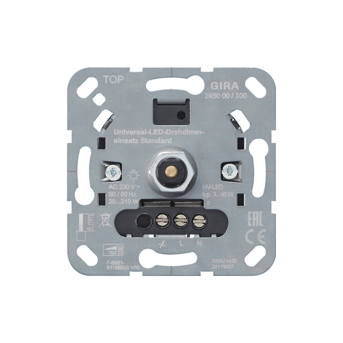 Gira LED-Univers.-Dimmereinsatz Standard 245000