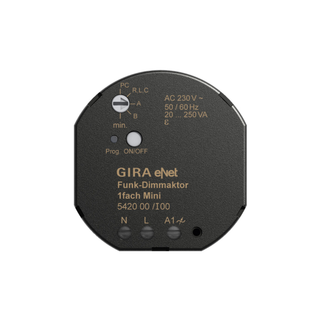 Gira Mini actionneur de variation radio 20 250VA 542000