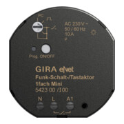 Gira Mini actionneur radio marche/arrêt/touche simple 542300-1