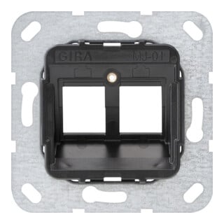Gira Modular Jack 1 support encastré double 560100