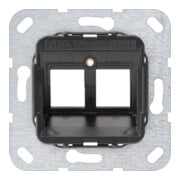 Gira Modular Jack 1 support encastré double 560100-1