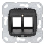 Gira Modular Jack 1 support encastré double 560100-3