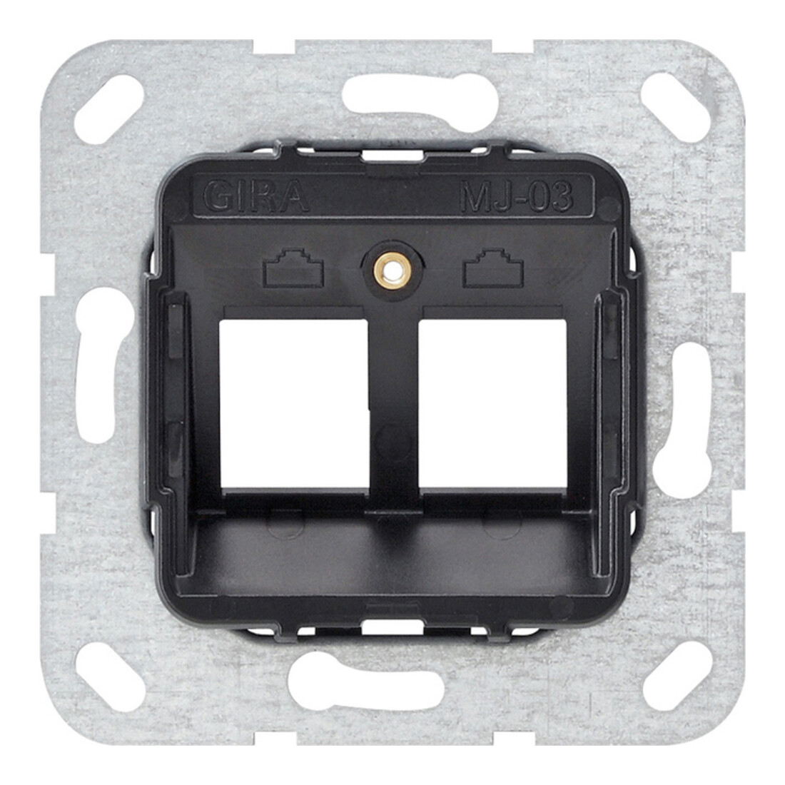 Gira Modular Jack 3 support encastré 2x 560300