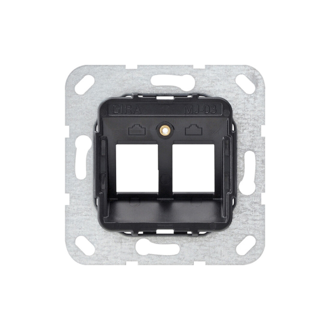 Gira Modular Jack 3 support encastré 2x 560300