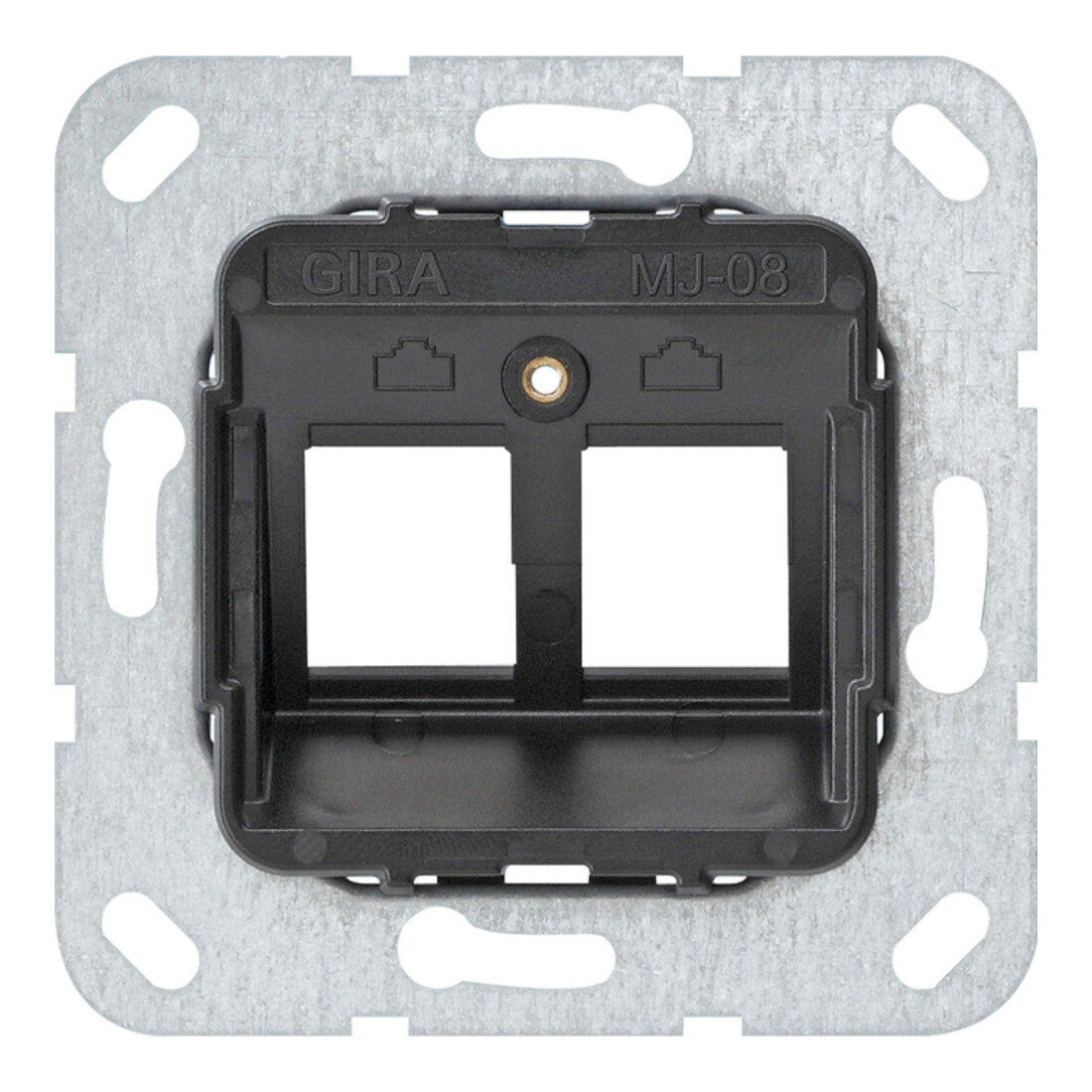 Gira Modular Jack 8 support encastré 2 fois 560800