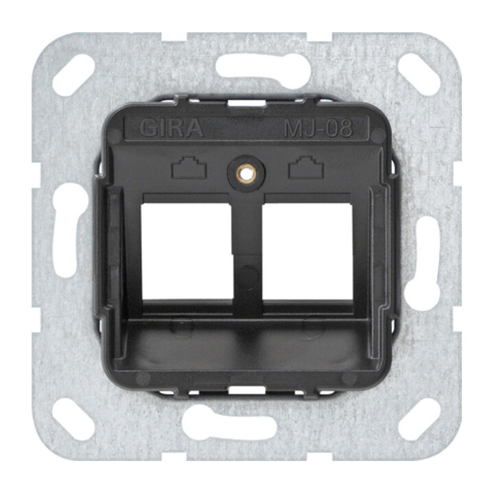 Gira Modular Jack 8 support encastré 2 fois 560800