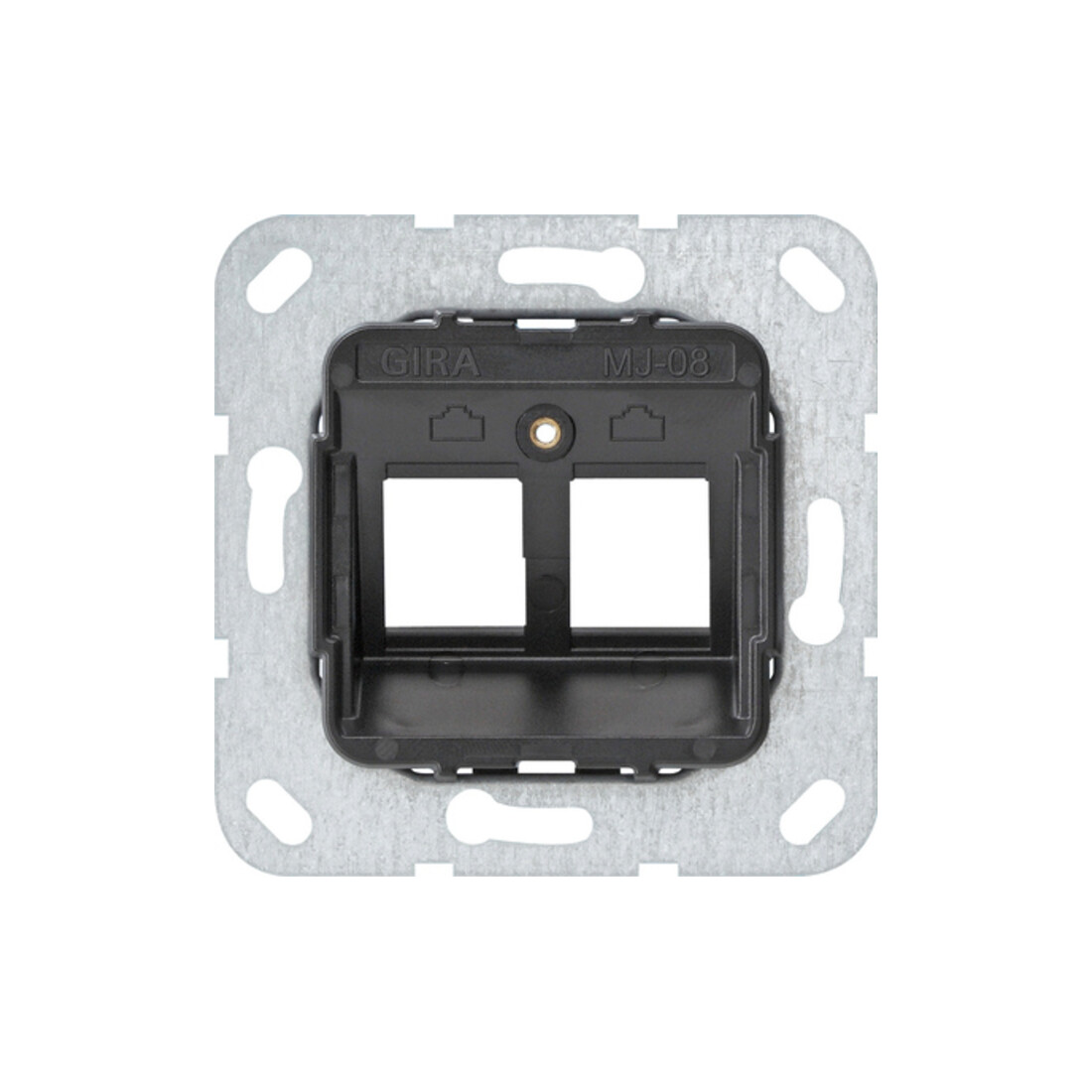 Gira Modular Jack 8 support encastré 2 fois 560800