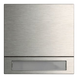 Gira Module de bouton d’appel simple en acier inoxydable 5531920